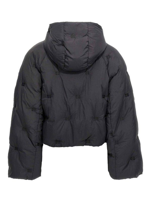 GANNI: ダウン・ハイテクジャケット online - ダウンジャケット - 黒