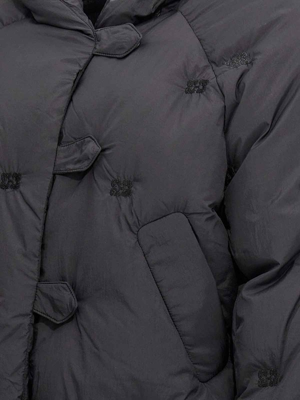 ダウンジャケット - 黒 shop online: GANNI