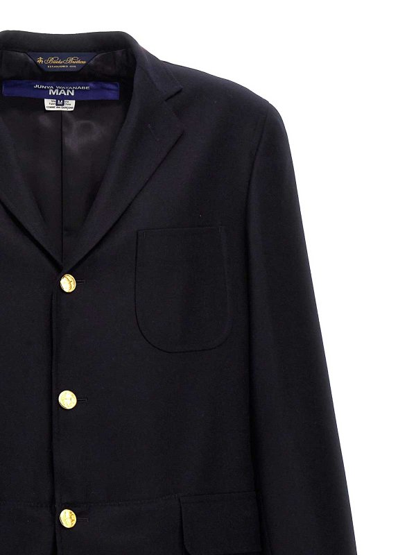 The Best Shops JUNYA WATANABE: cappotti corti - Cappotto Monopetto Bimateriale