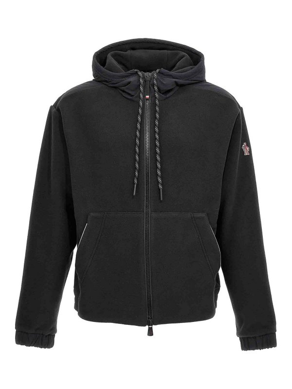 MONCLER: Sweatshirts & Sweaters - Fleece Hoodie