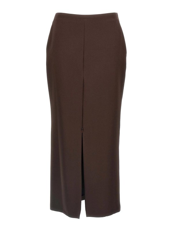 Pinko: Knielange und Midi Röcke - Midirock - Braun