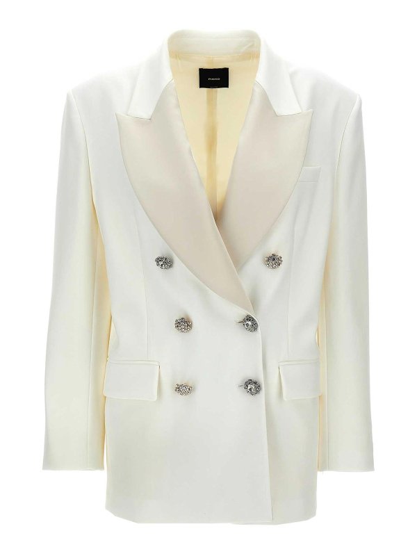 Pinko: Blazer - Blazer - Weiß
