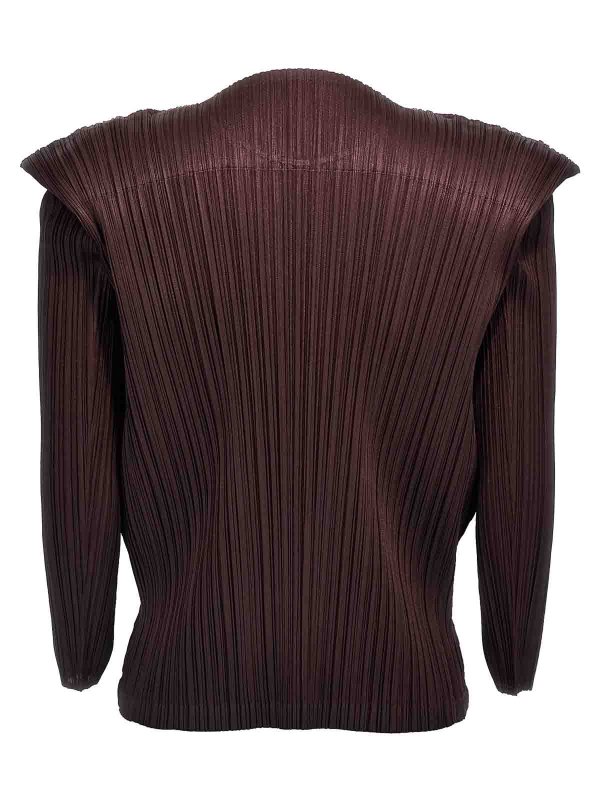 PLEATS PLEASE ISSEY MIYAKE: Blusas online - Blusa - Marrón