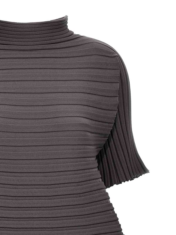The Best Shops PLEATS PLEASE ISSEY MIYAKE: ブラウス - ブラウス - グレー
