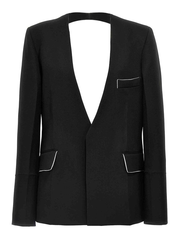VICTORIA BECKHAM: Blazer - Blazer - Schwarz
