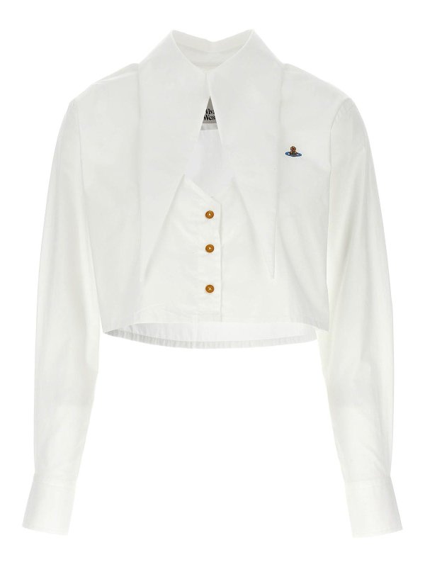 VIVIENNE WESTWOOD: シャツ - シャツ - 白