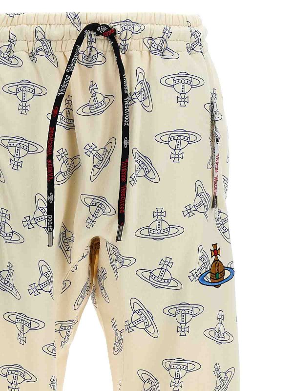 The Best Shops VIVIENNE WESTWOOD: tracksuit bottoms - Logo Print Joggers