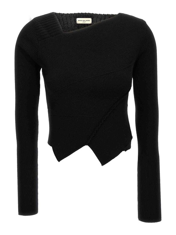 DRIES VAN NOTEN: crew necks - Teanne Sweater