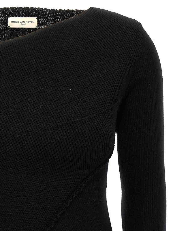 The Best Shops DRIES VAN NOTEN: crew necks - Teanne Sweater