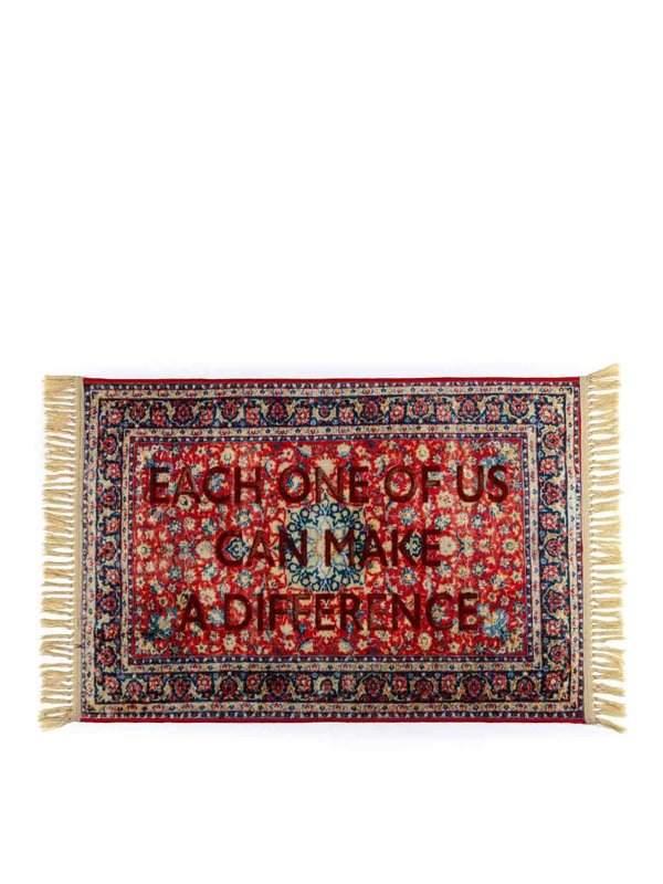 SELETTI: blankets & throws - Burnt Carpet Difference Rug
