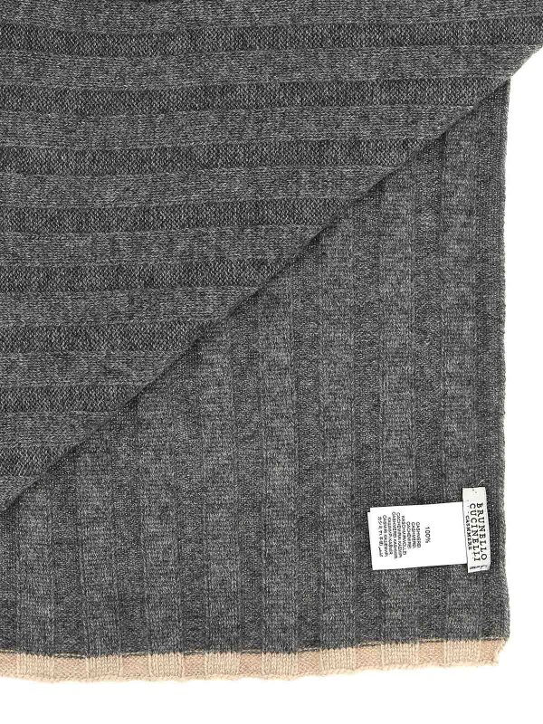 The Best Shops BRUNELLO CUCINELLI: scarves - Ribbed Scarf