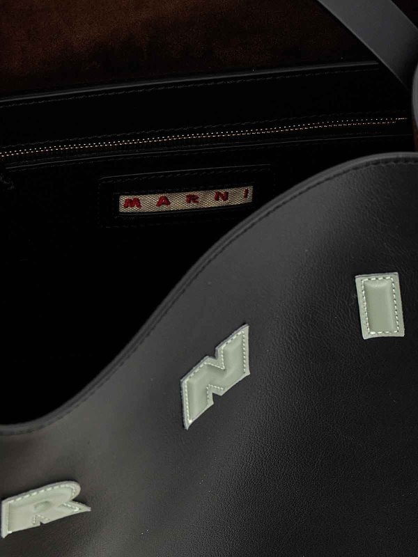 ショルダーバッグ - 黒 shop online: Marni