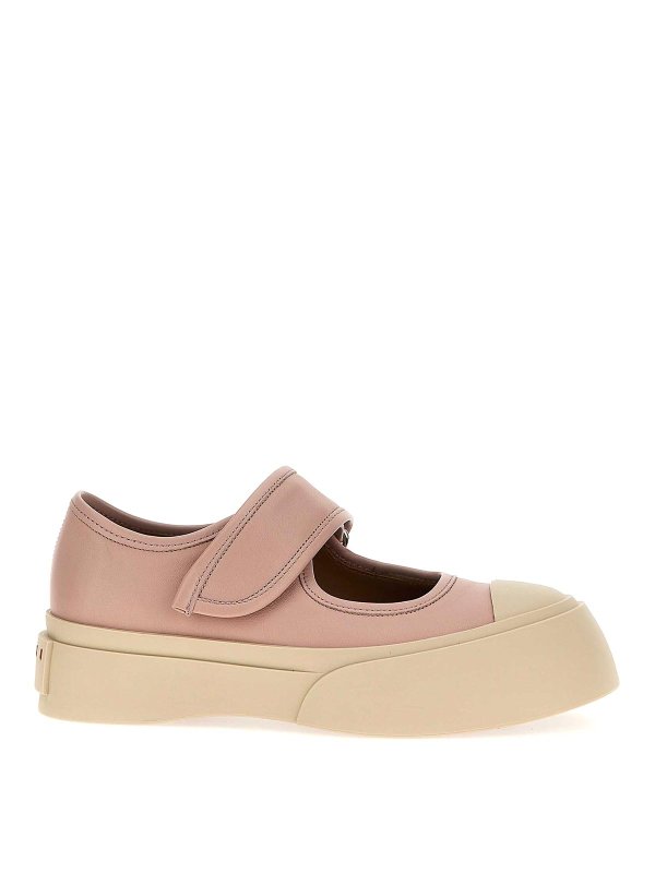 Marni: Sneaker - Sneaker - Nude