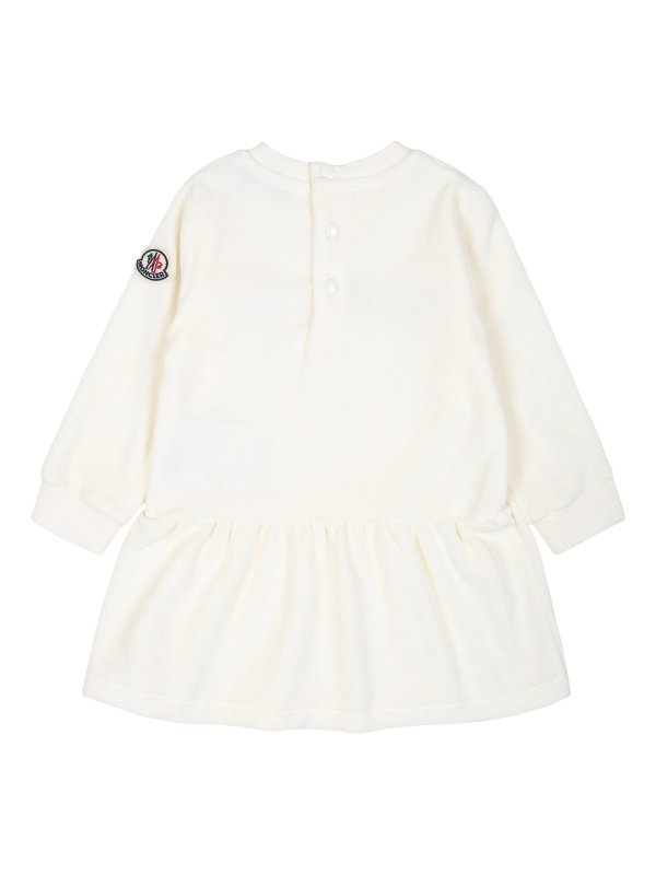 MONCLER: Robes courtes online - Robe Courte - Blanc