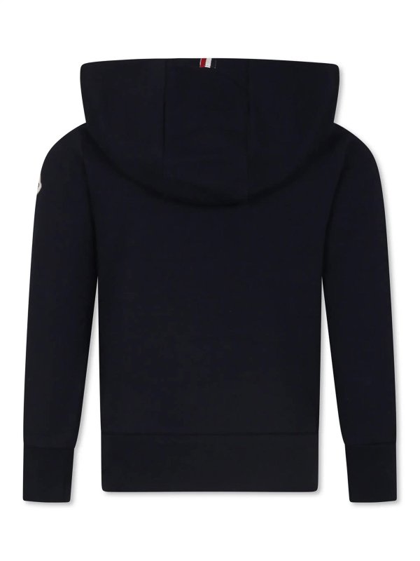 MONCLER: Sweatshirts & Sweaters online - Zipped Sweatshirt With Hood