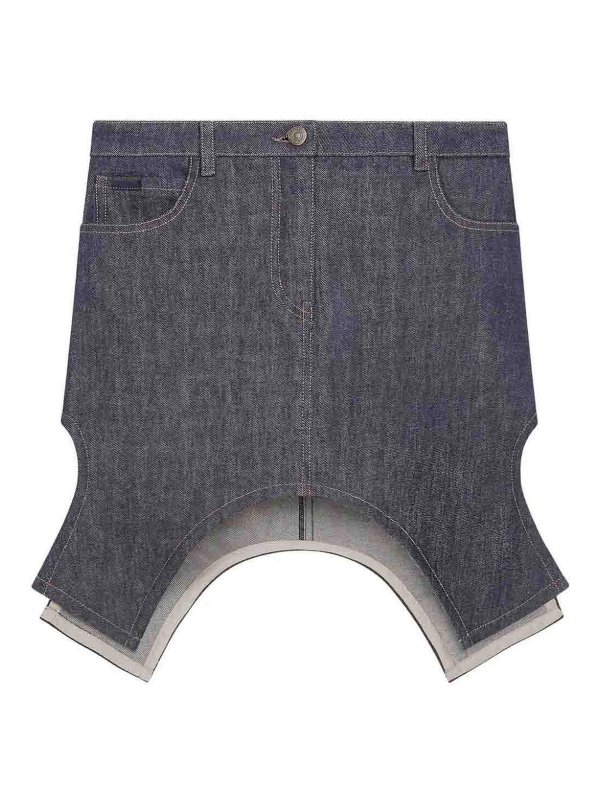 Courreges: Mini jupes - Jupe Midi - Gris