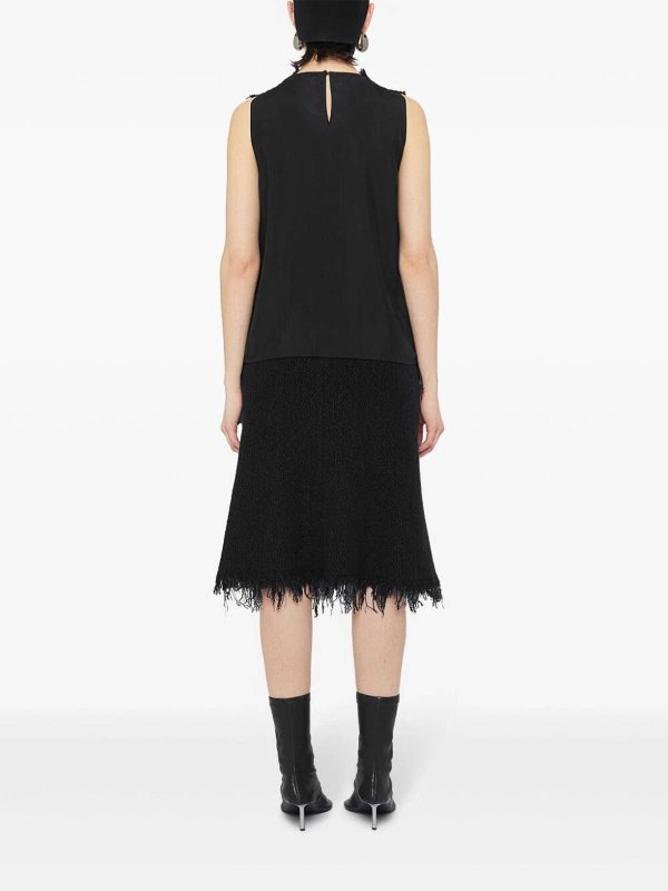 Top - Negro shop online: JIL SANDER