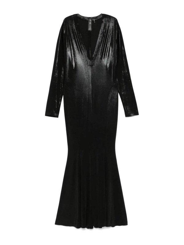 Norma Kamali: マキシドレス - マキシドレス - 黒