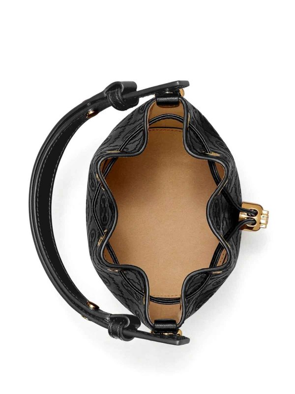 バケットバッグ - 黒 shop online: TORY BURCH