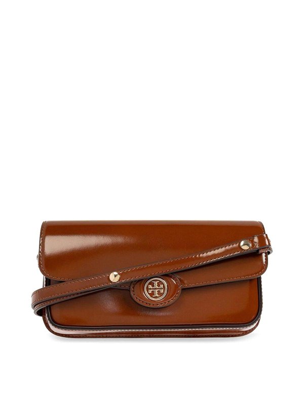 TORY BURCH: Bolsas bandoleras - Bolsa Bandolera - Marrón
