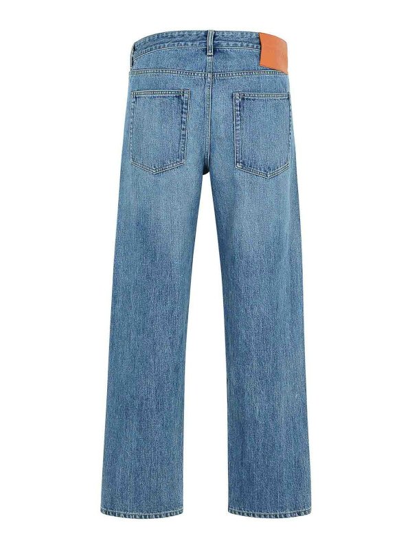 JIL SANDER: ブーツカットジーンズ online - ブーツカットジーンズ - ブルー