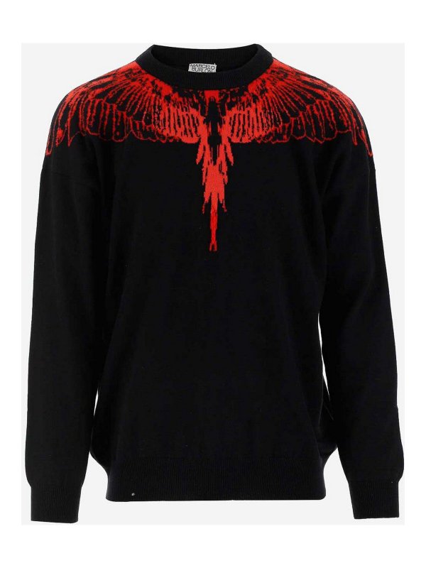 Marcelo Burlon County Of Milan: Pull col rond - Pull Col Rond - Noir