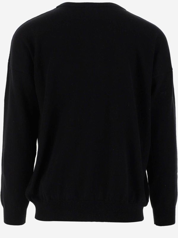 Marcelo Burlon County Of Milan: Pull col rond online - Pull Col Rond - Noir