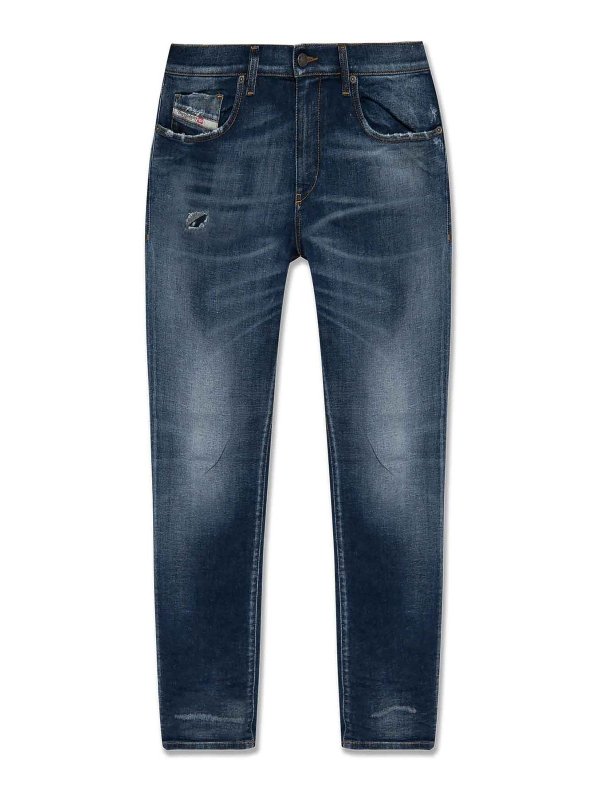 DIESEL: straight leg jeans - Jeans