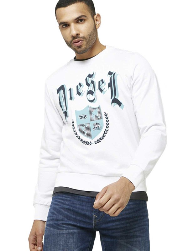 DIESEL: スウェット＆セーター online - スウェットシャツ/セーター - 白