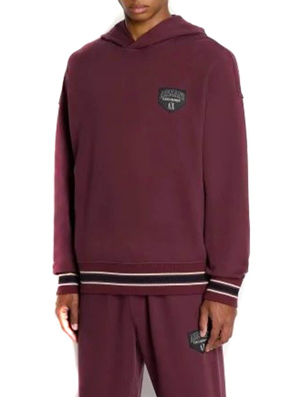 ARMANI EXCHANGE: スウェット＆セーター online - スウェットシャツ/セーター - ボルドー