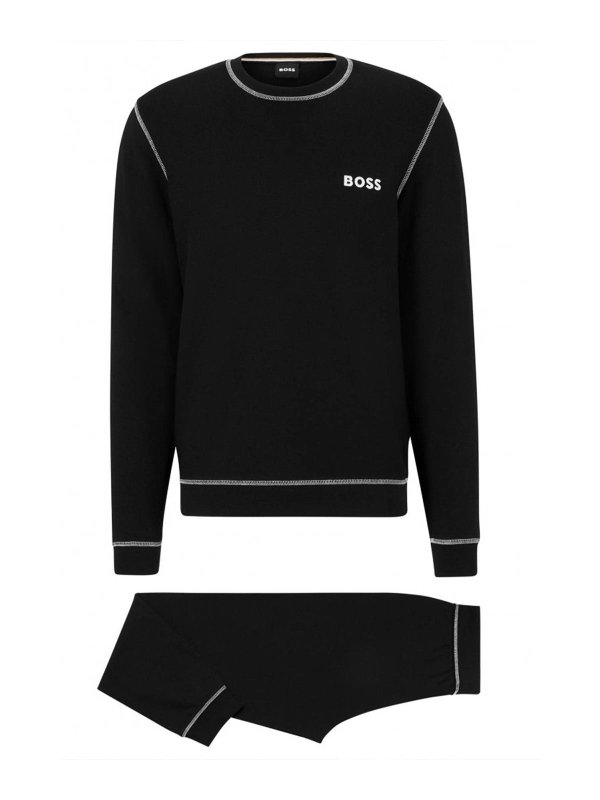 Hugo Boss: ジャンプスーツ - ジャンプスーツ - 黒