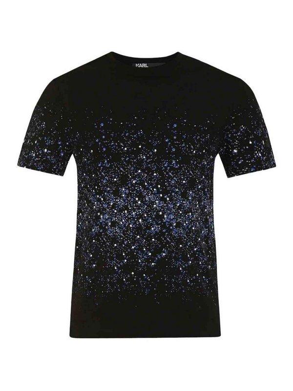 KARL LAGERFELD: Tシャツ - Tシャツ - マルチカラー
