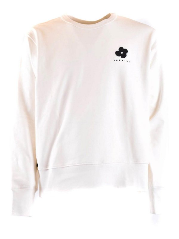 LARDINI: スウェット＆セーター - スウェットシャツ/セーター - 白