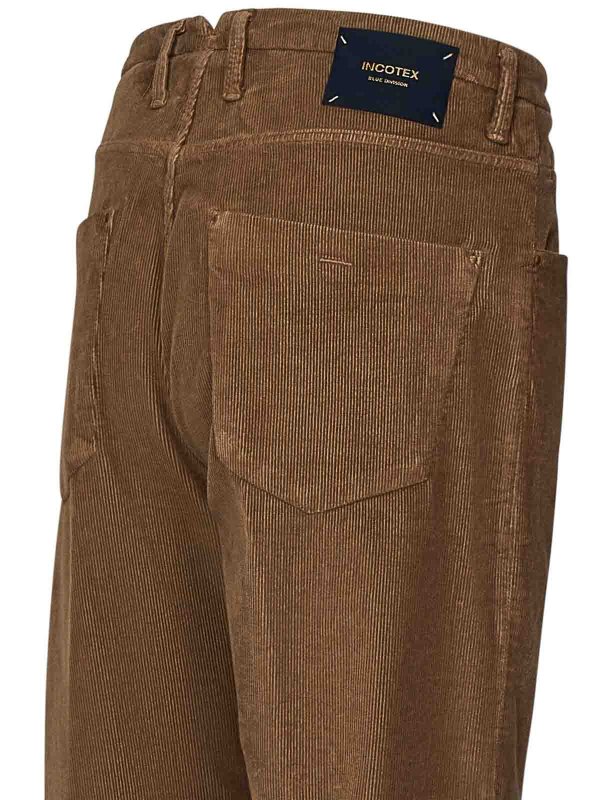 The Best Shops INCOTEX: Pantalons casual - Pantalons Décontractés - Marron