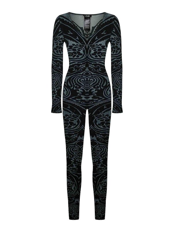 WOLFORD: ジャンプスーツ - ジャンプスーツ - グレー