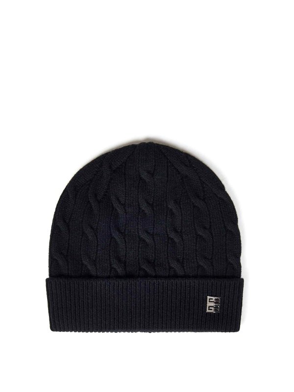 GIVENCHY: Mützen - Mütze - Schwarz