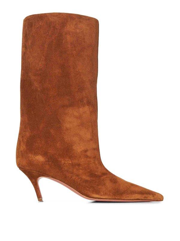 AMINA MUADDI: stivali - Stivali Fiona in pelle