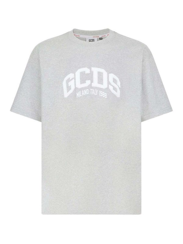 GCDS: t-shirts - Oversized Lounge Logo
