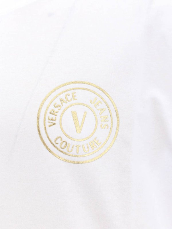 The Best Shops Versace Jeans Couture: t-shirts - Jersey Cotton T-Shirt