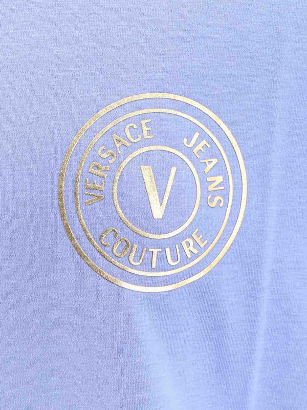 The Best Shops Versace Jeans Couture: T-shirts - T-Shirt - Bleu