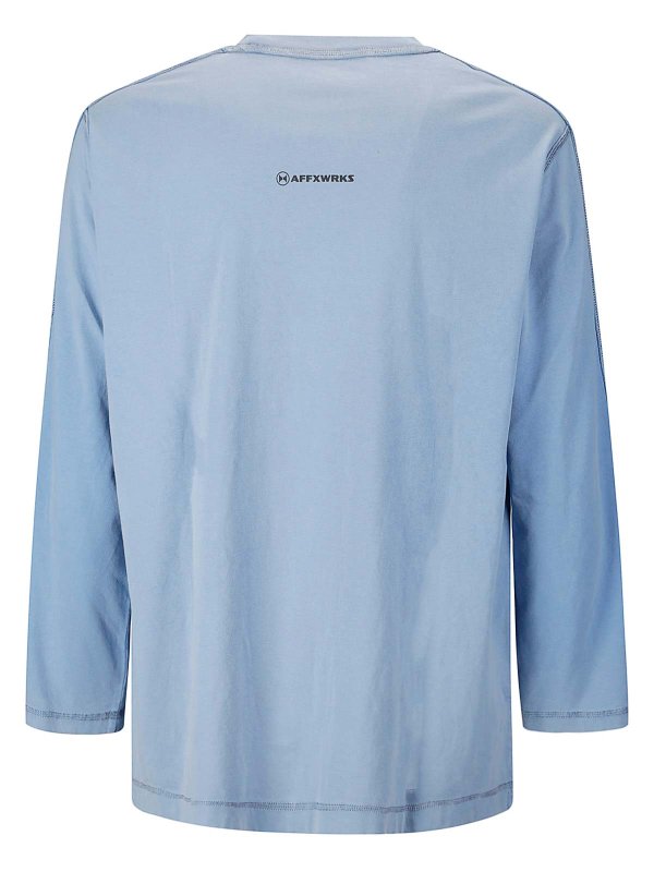 AFFXWRKS: t-shirts online - Micro Logo L/S T-Shirt