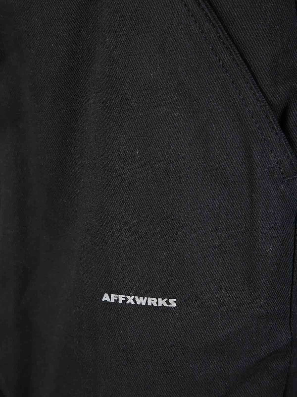 The Best Shops AFFXWRKS: カジュアルトラウザー - カジュアルパンツ - 黒