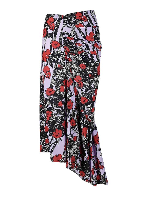 COLVILLE: Knielange und Midi Röcke - Midirock - Bunt