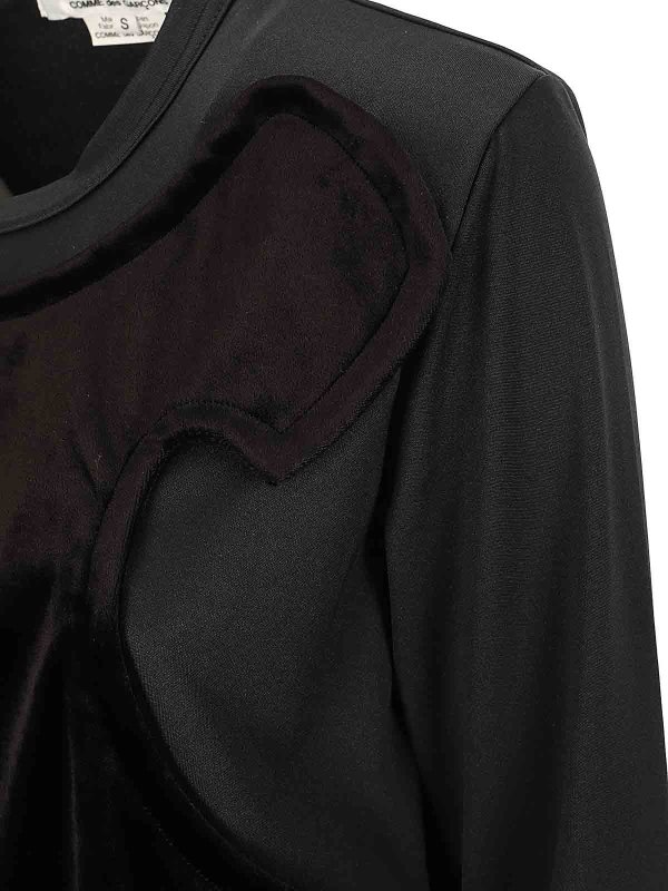 The Best Shops COMME DES GARCONS: T-shirts - T-Shirt - Schwarz