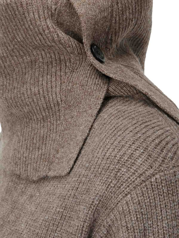 The Best Shops DAWEI: Rollkragenpullover  und Polo-Ausschnitt - Rollkragenpullover - Hellbraun