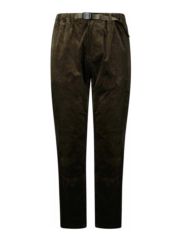 GRAMICCI: カジュアルトラウザー - カジュアルパンツ - ダークグリーン