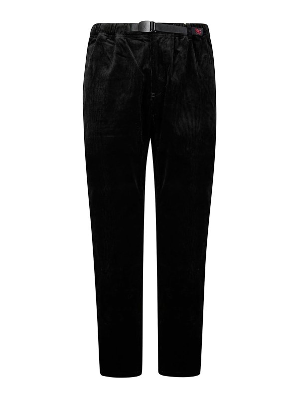 GRAMICCI: カジュアルトラウザー - カジュアルパンツ - 黒