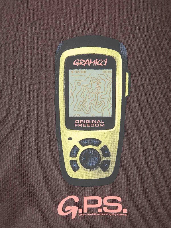 The Best Shops GRAMICCI: Sweatshirts & Sweaters - Gps Hooded Sweatshirt