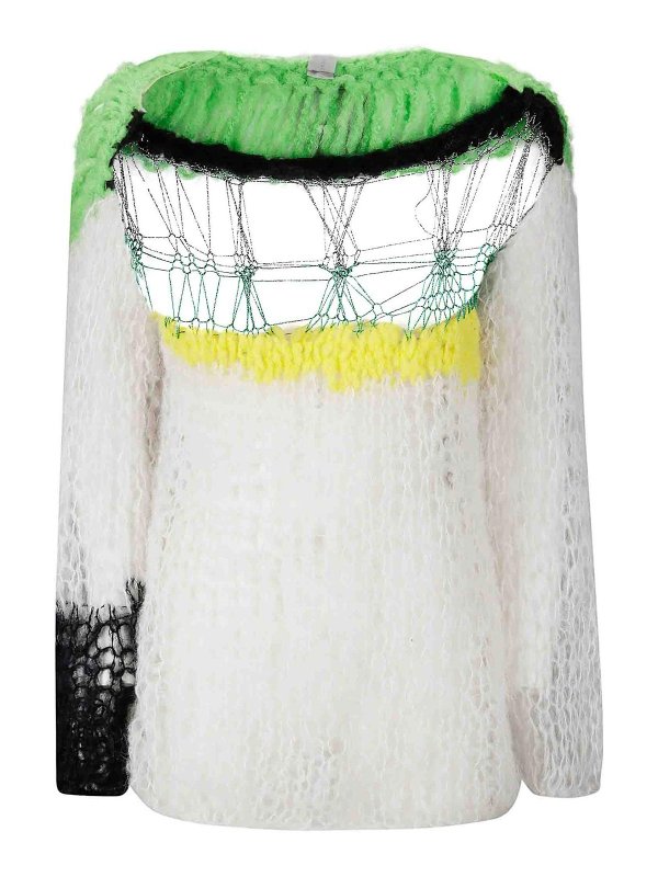 GUDRUN & GUDRUN: クルーネック - クルーネック - 白