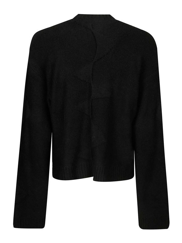 HELIOT EMIL: Strickpullover mit Rundhalsausschnitt online - Rundhalspullover - Schwarz
